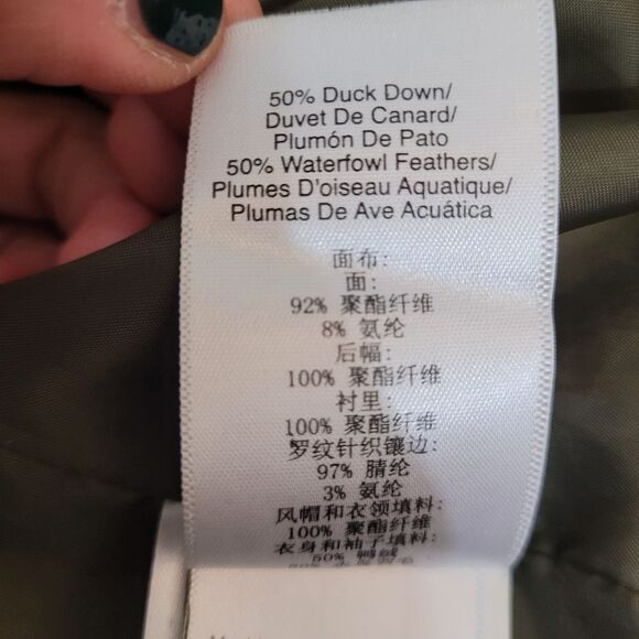 DKNY down waterfowl long puffer coat - Picture 8 of 11